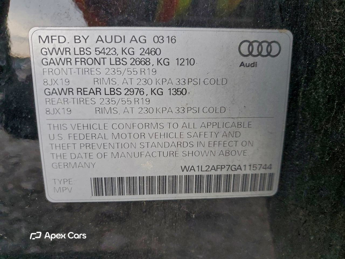 Audi Q5 2016