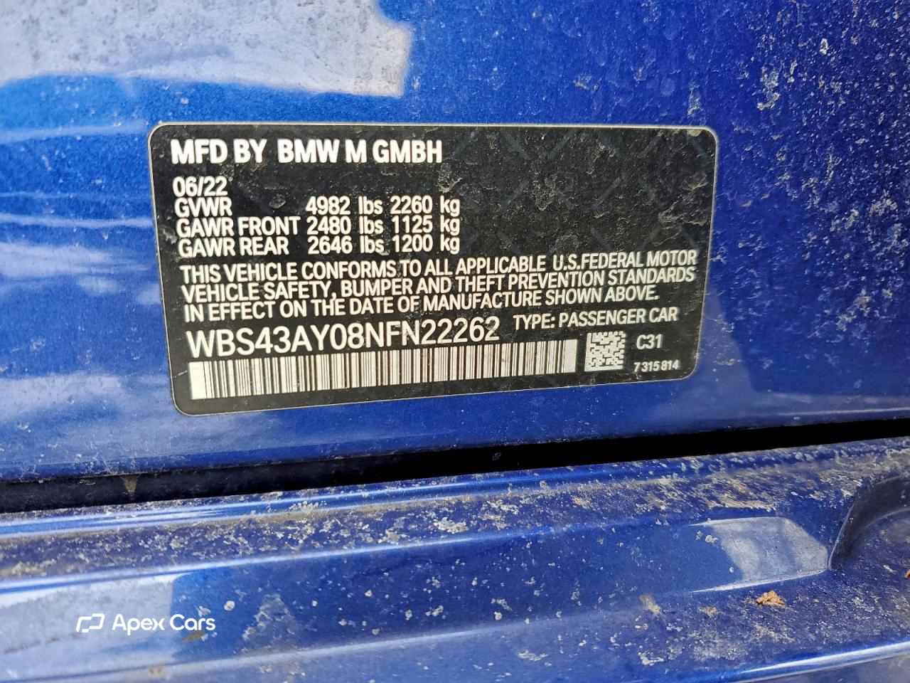BMW M3 2022