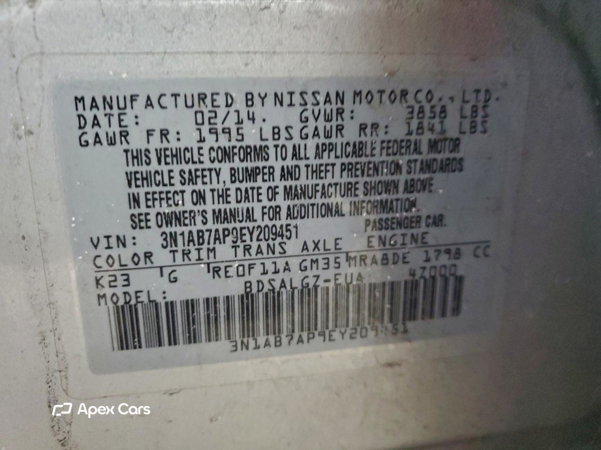 Nissan Sentra 2014