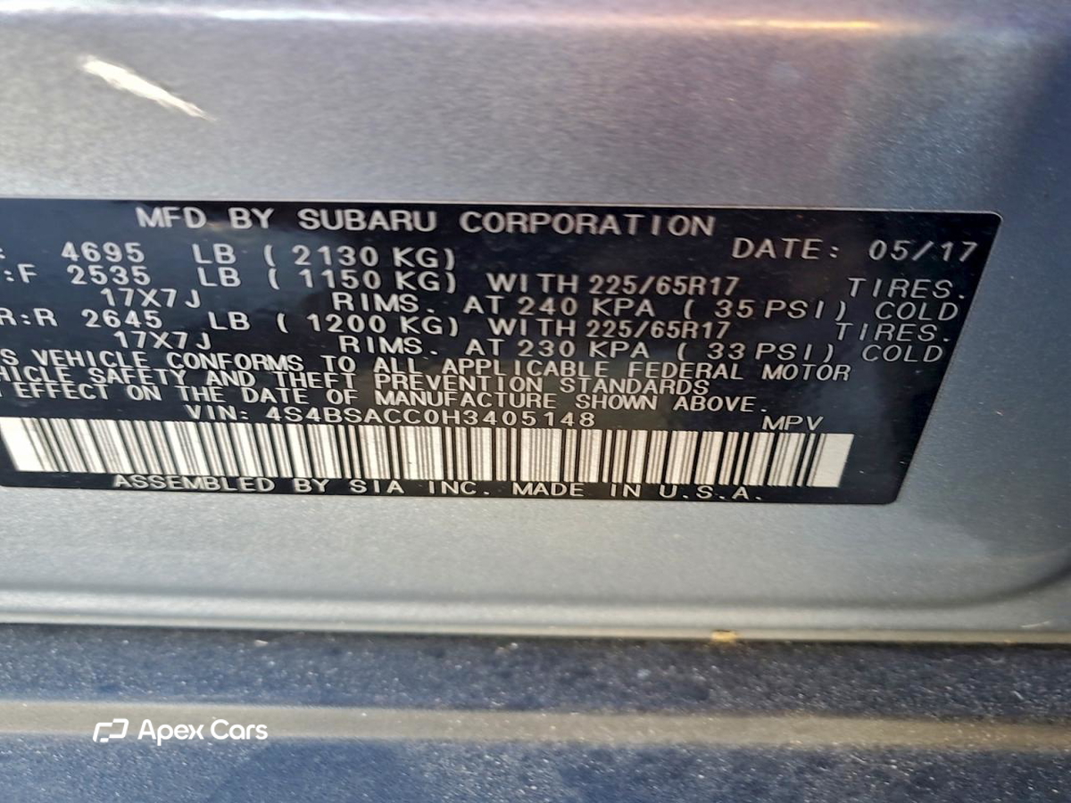 Subaru Outback 2017