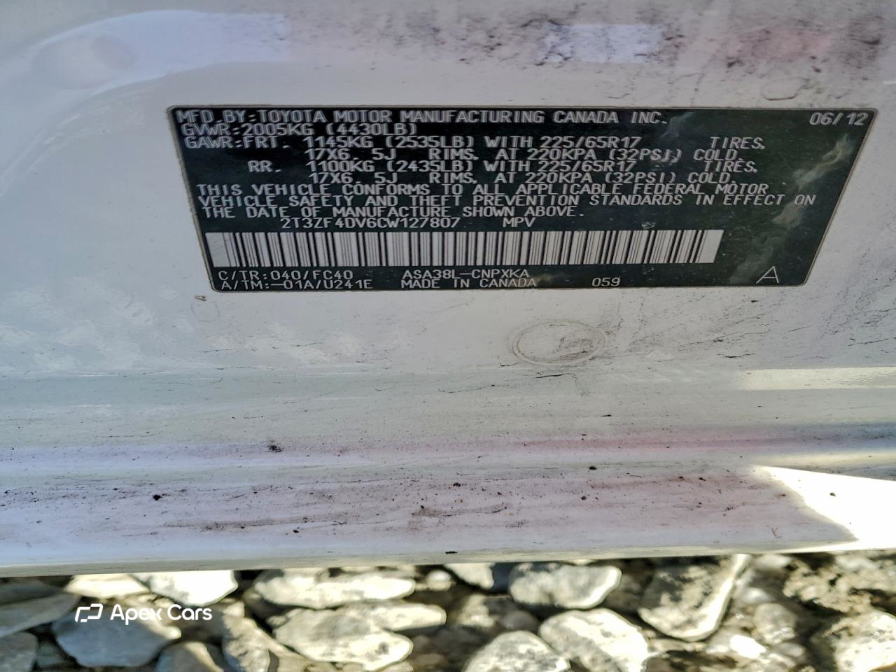 Toyota RAV 4 2012