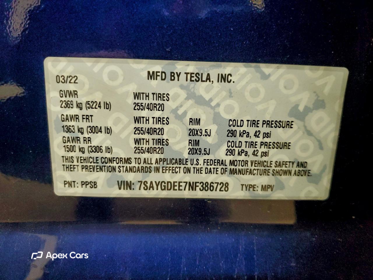 Tesla Model Y 2022