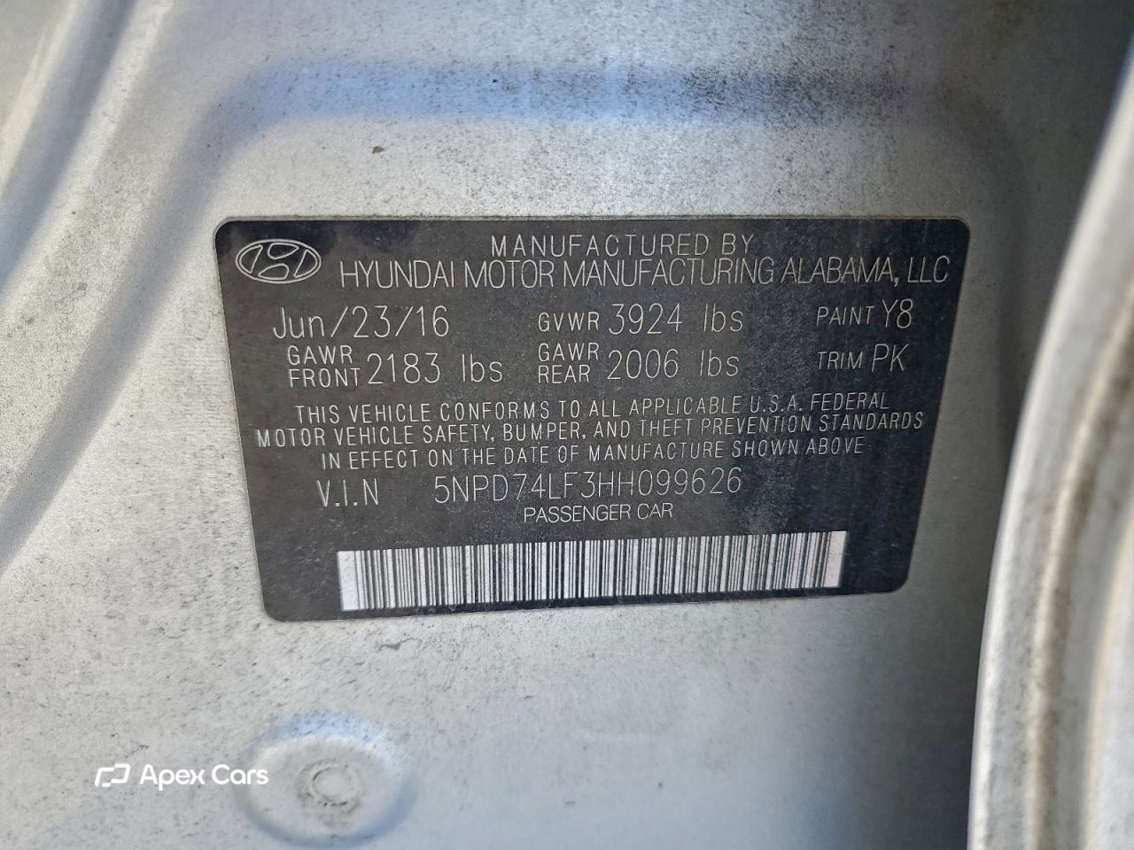 Hyundai Elantra 2017