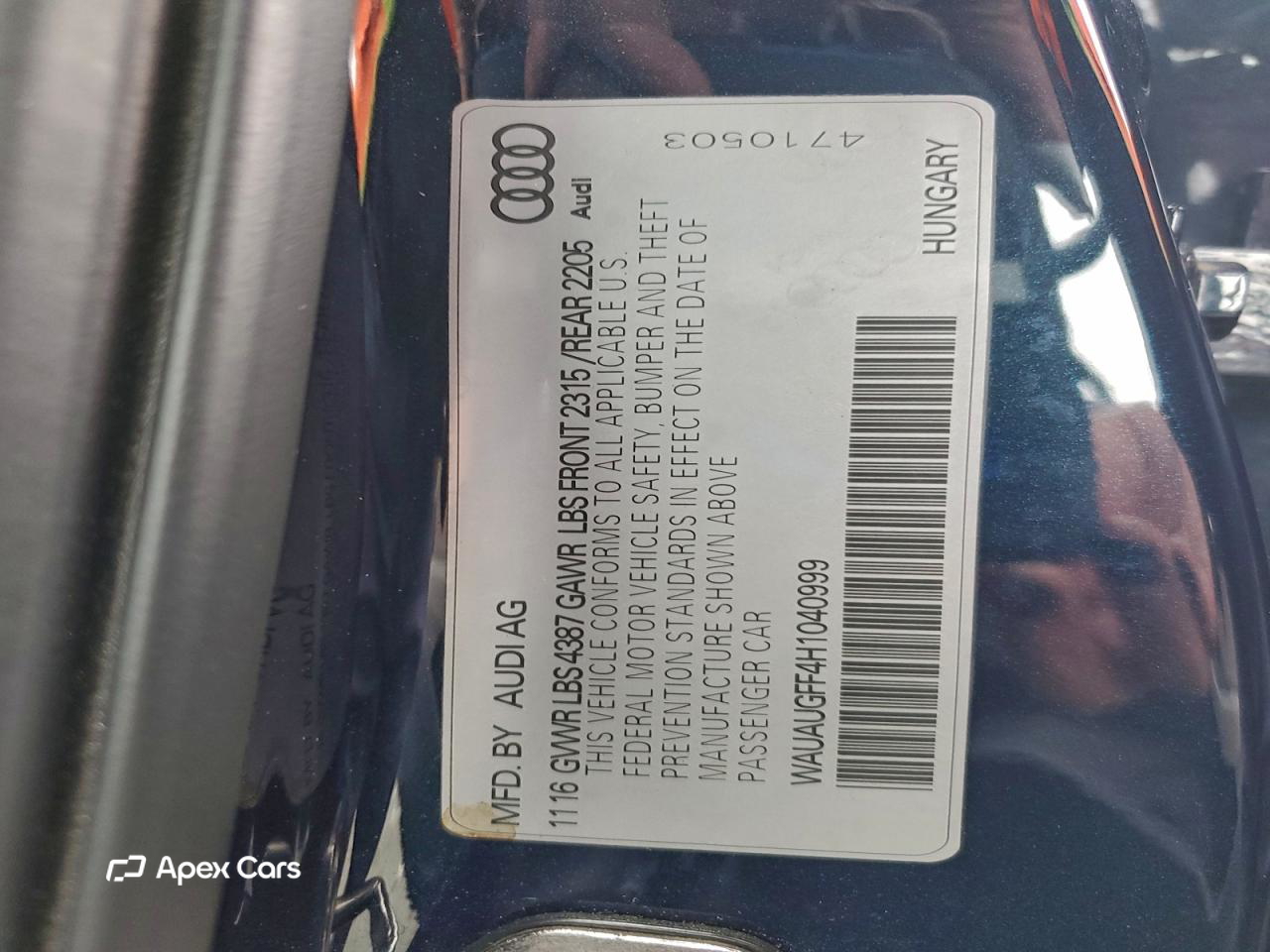 Audi A3 2017