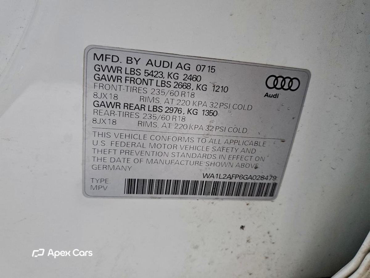 Audi Q5 2016