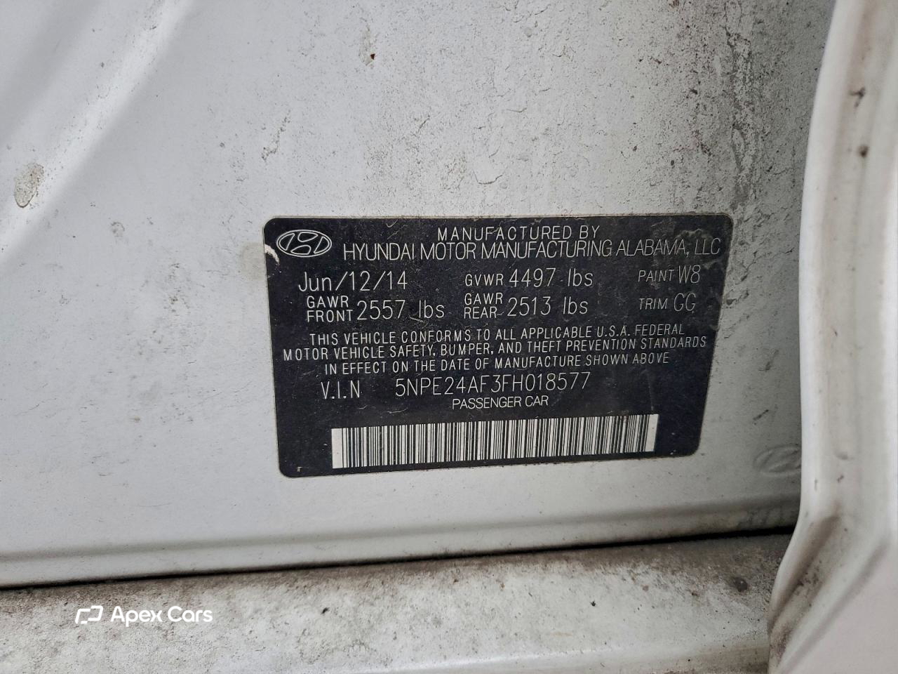 Hyundai Sonata 2015