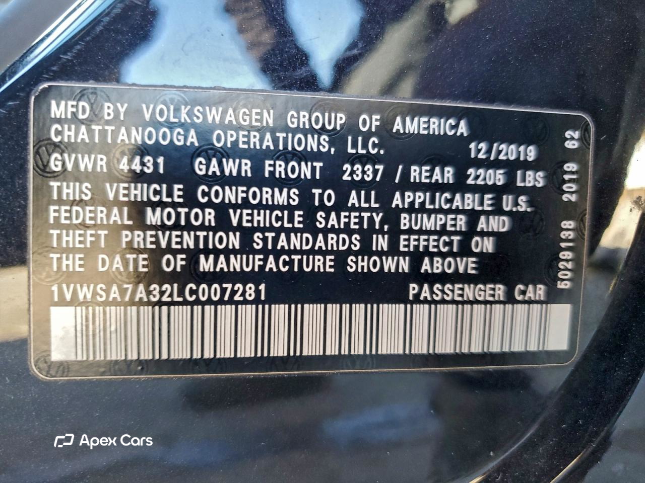 Volkswagen Passat 2020