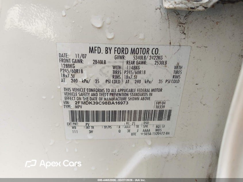 Ford Edge 2008