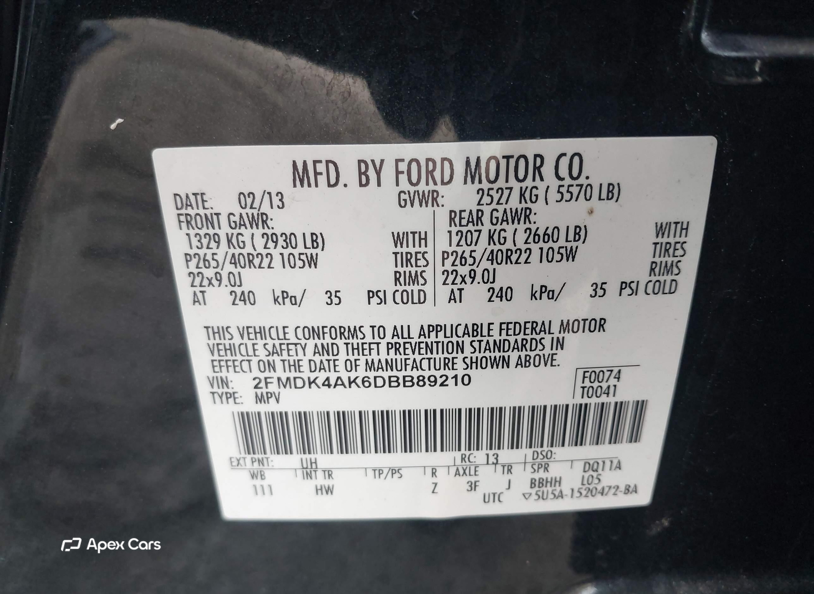 Ford Edge 2013