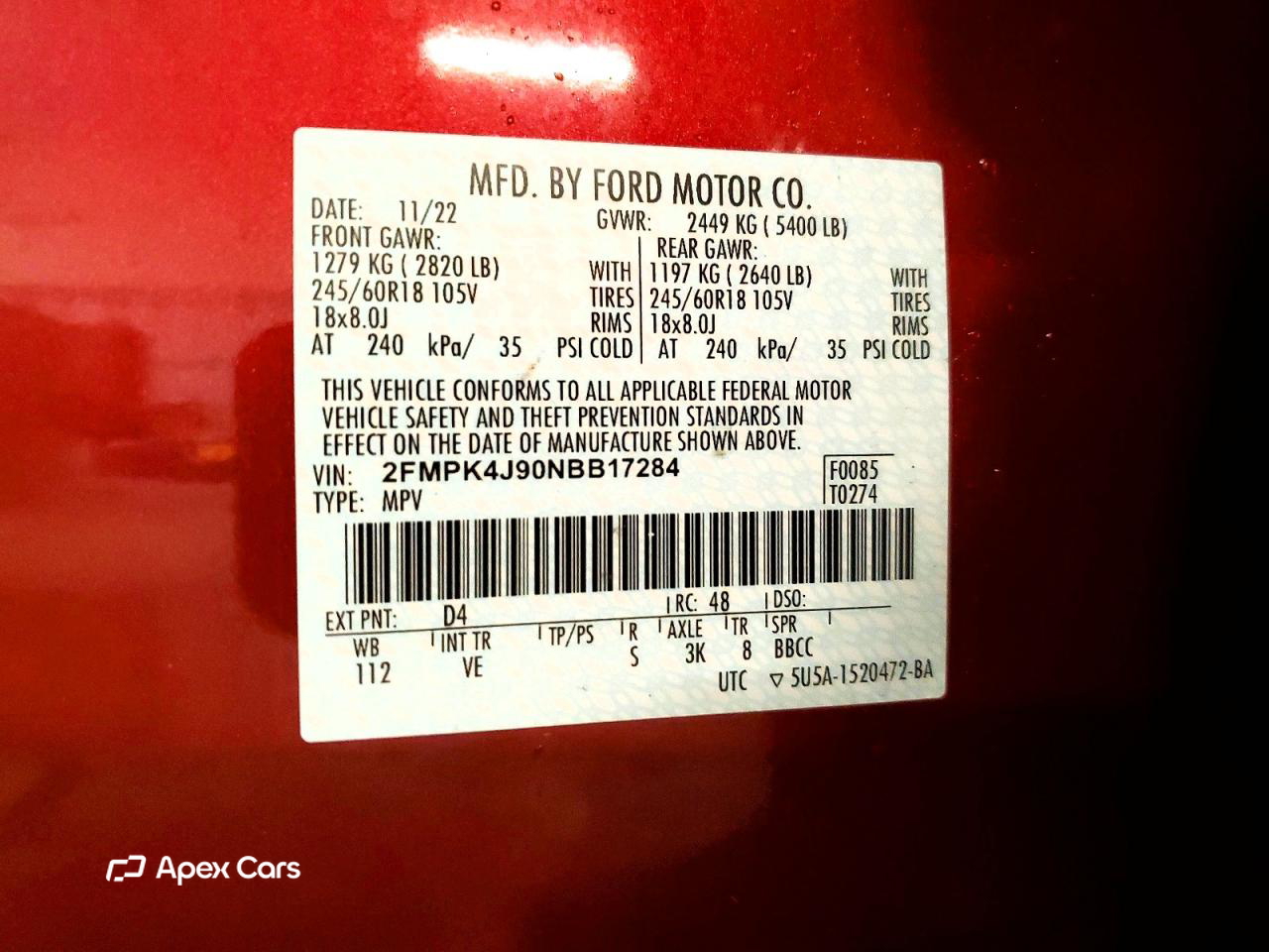 Ford Edge 2022
