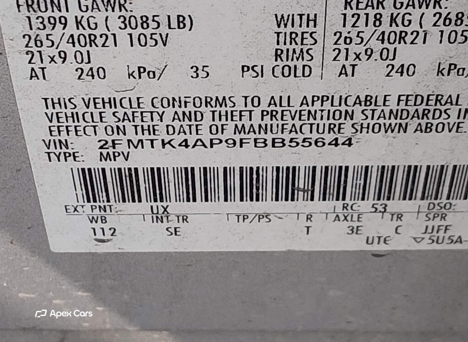 Ford Edge 2015