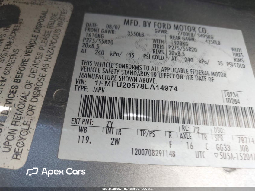 Ford Expedition 2008