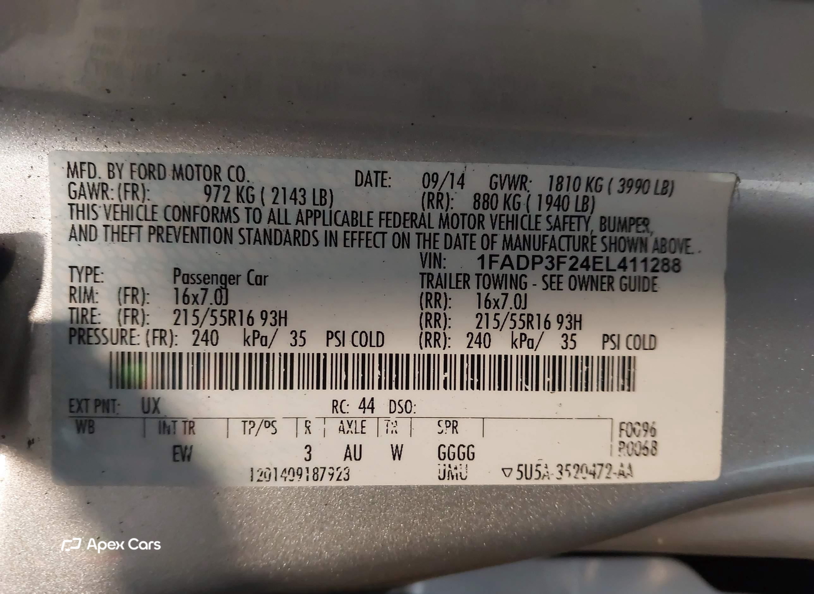 Ford Focus 2014