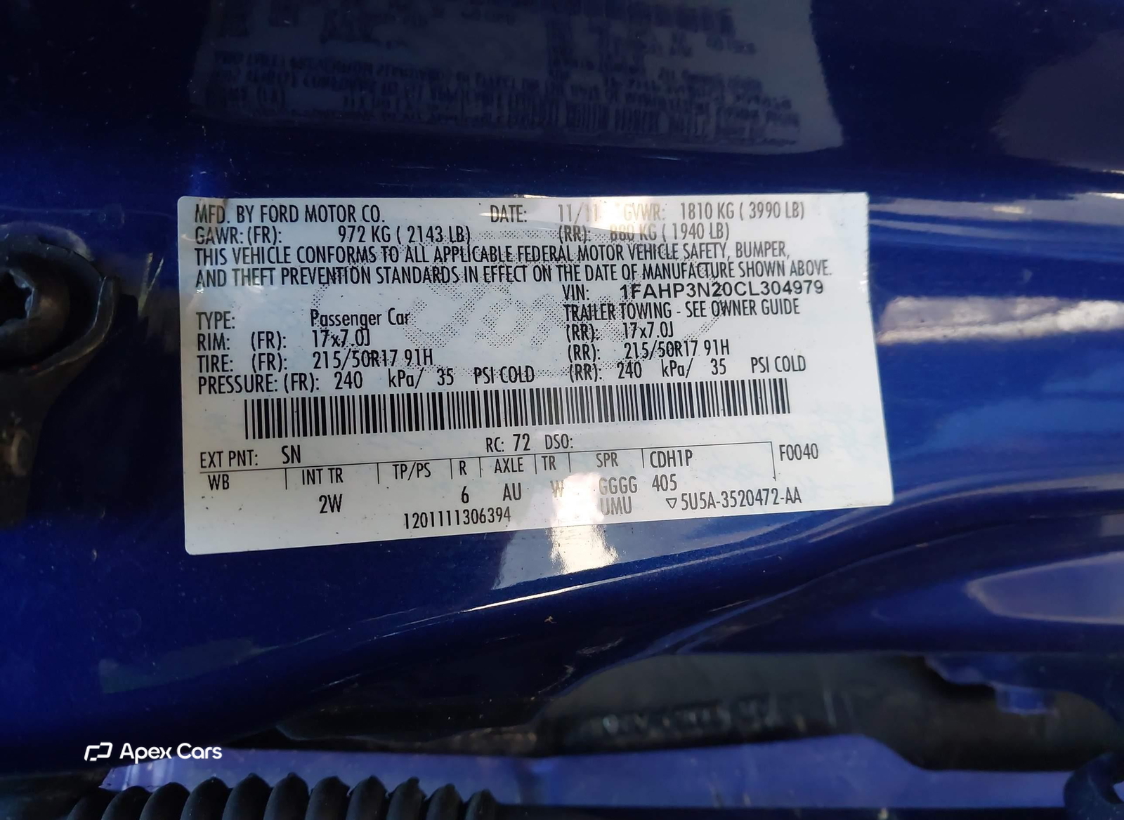 Ford Focus 2012