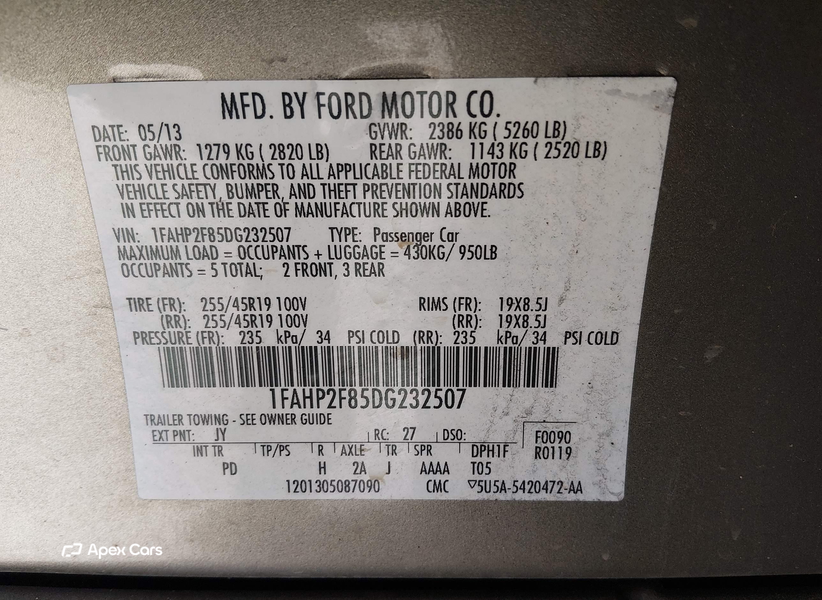 Ford Taurus 2013