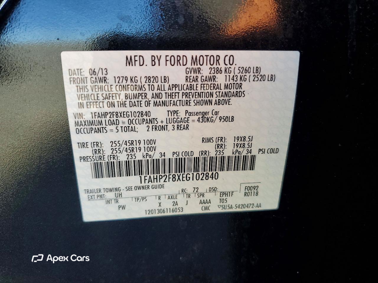 Ford Taurus 2014