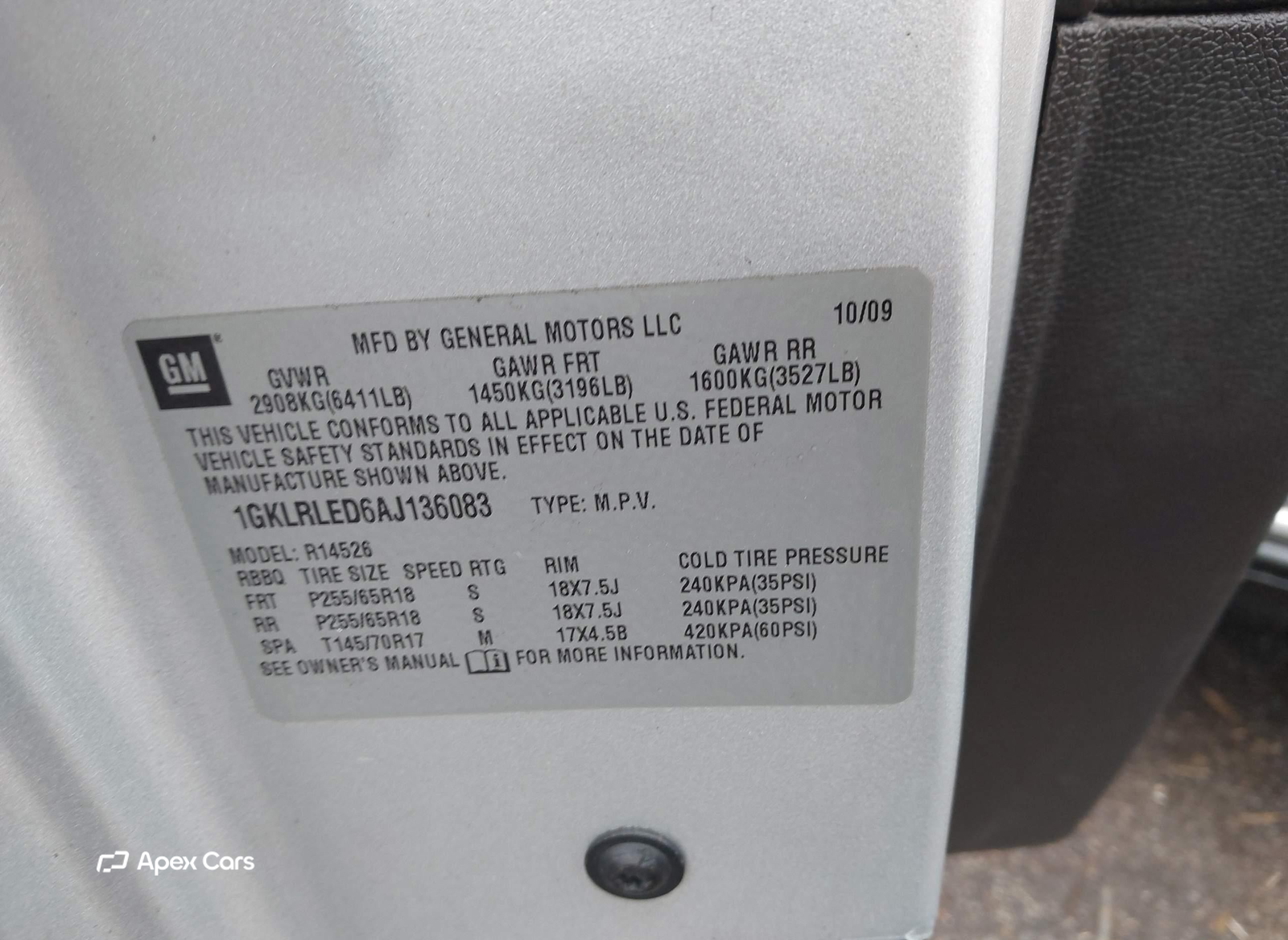 GMC Acadia 2010