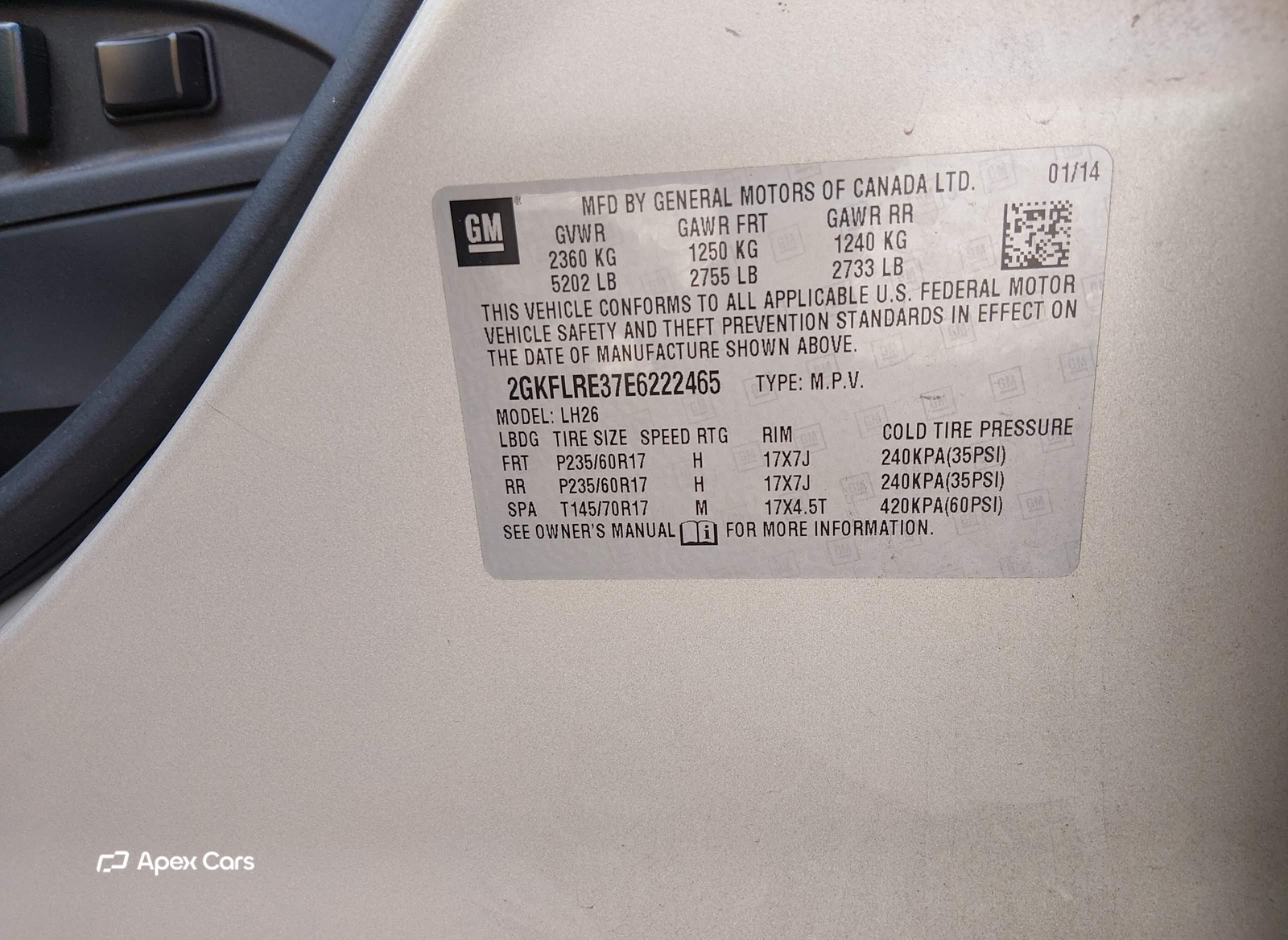 GMC Terrain 2014