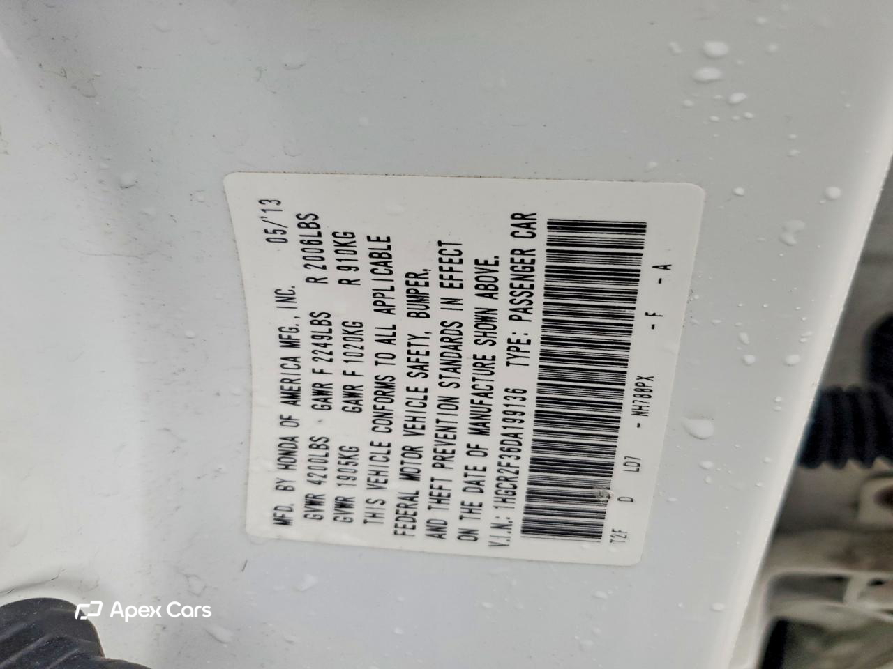 Honda Accord 2013