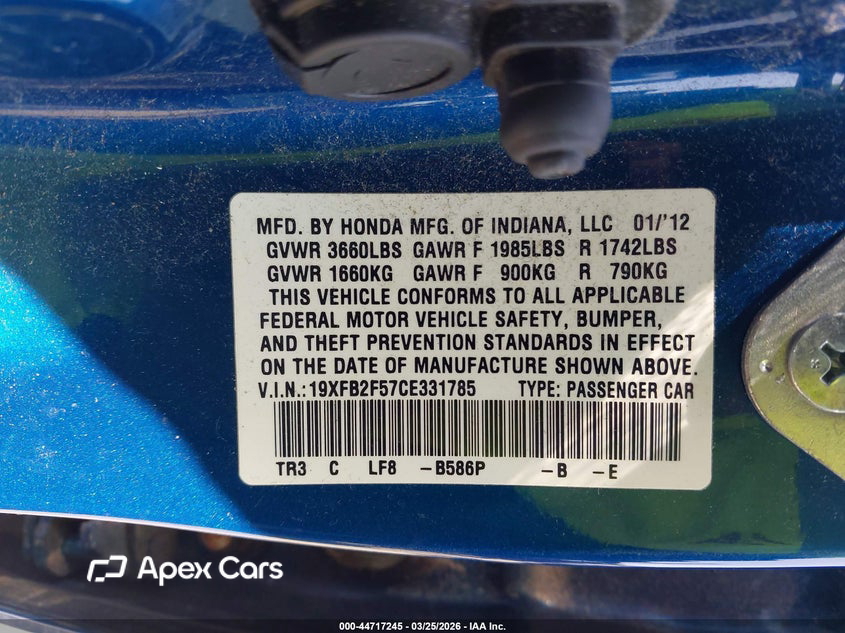 Honda Civic 2012