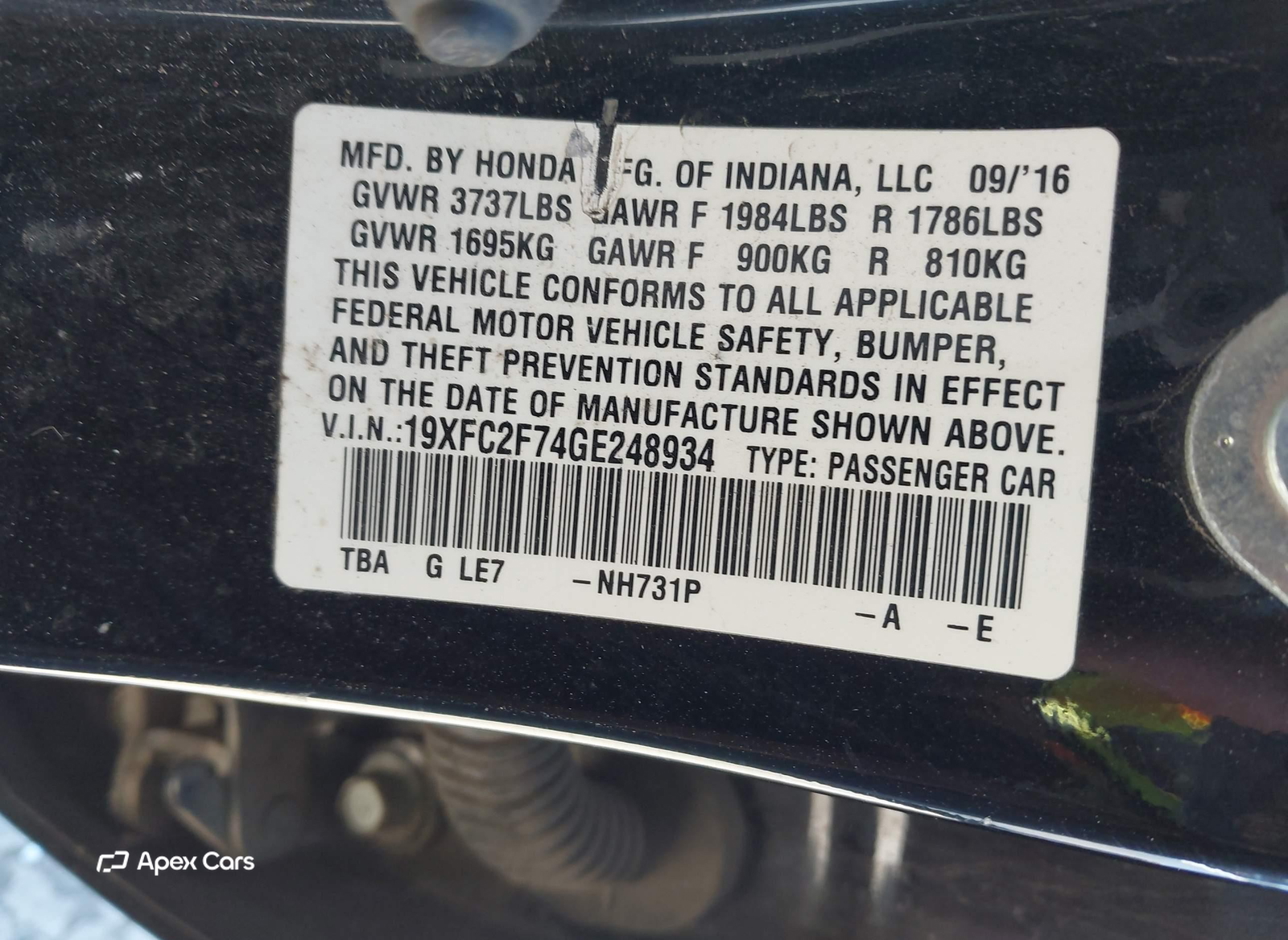 Honda Civic 2016