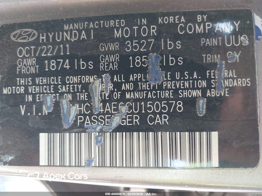 Hyundai Accent 2013