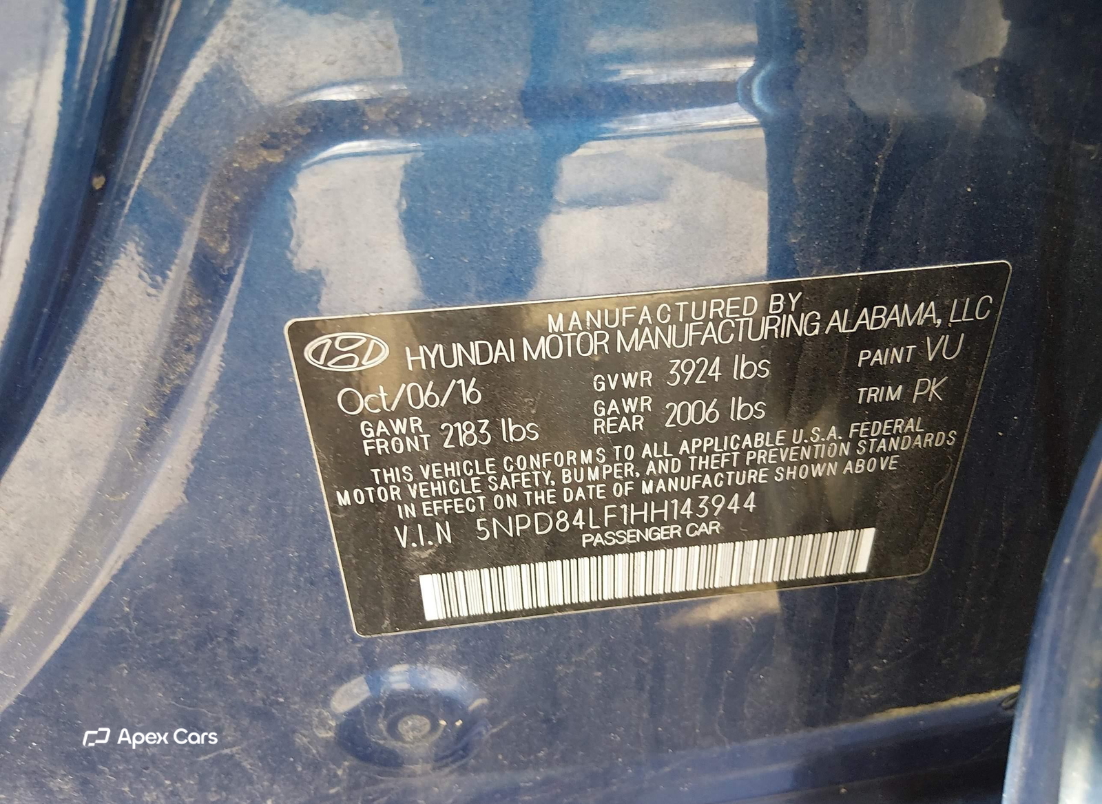 Hyundai Elantra 2017