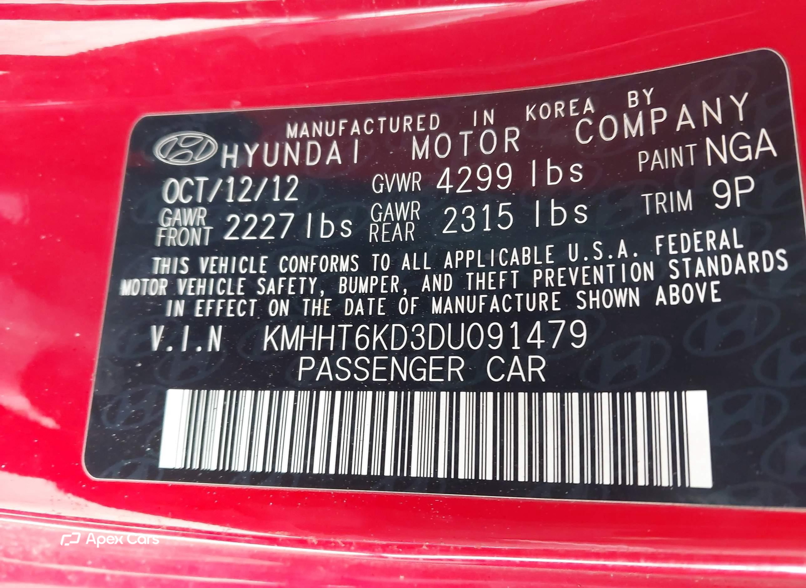 Hyundai Genesis 2013