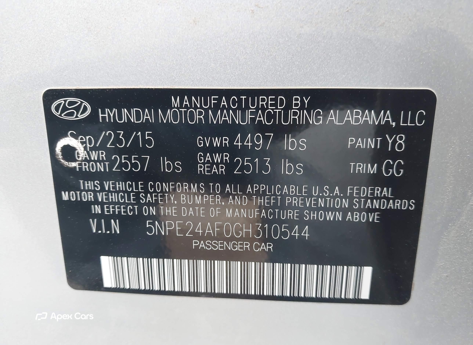 Hyundai Sonata 2016