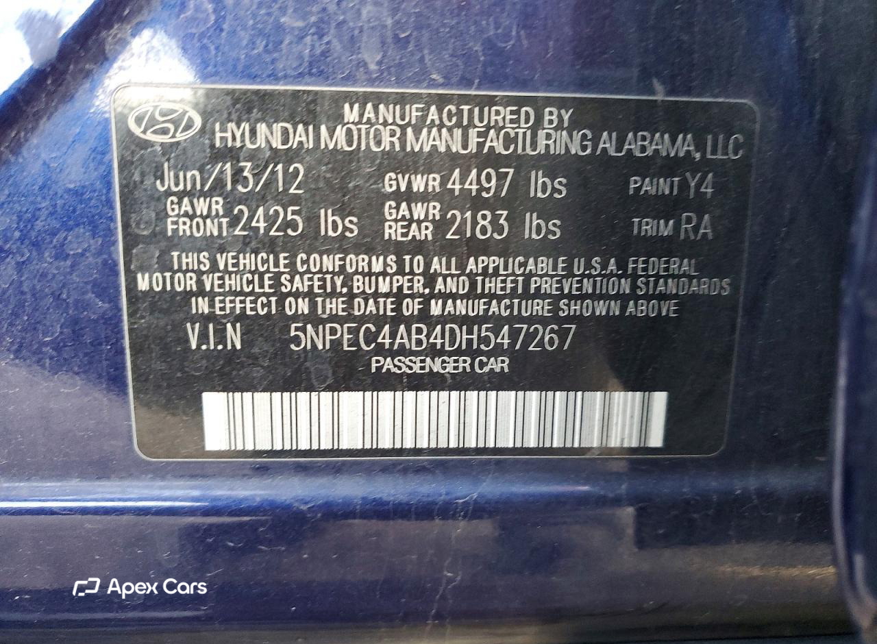 Hyundai Sonata 2013