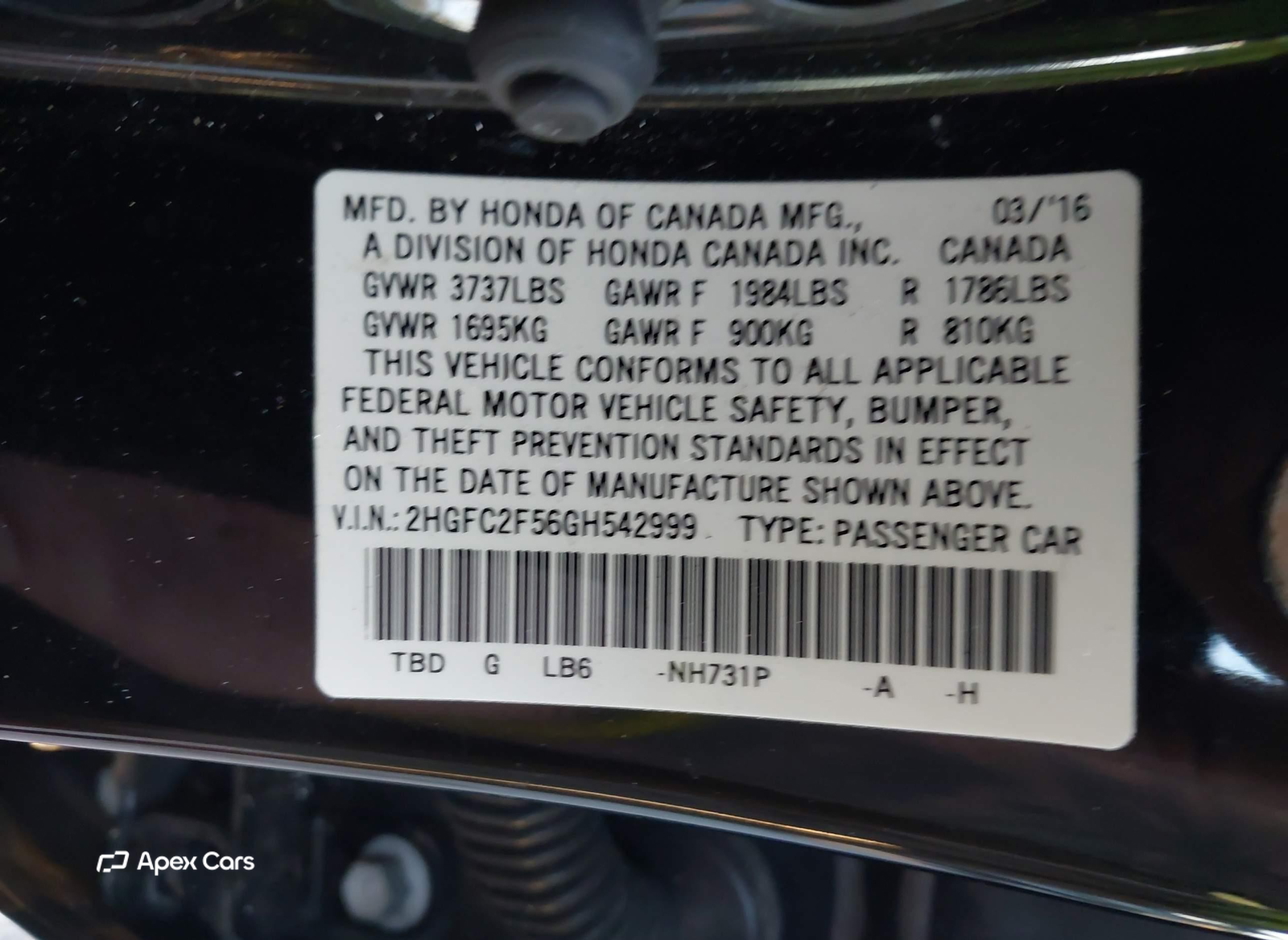 Honda Civic 2016