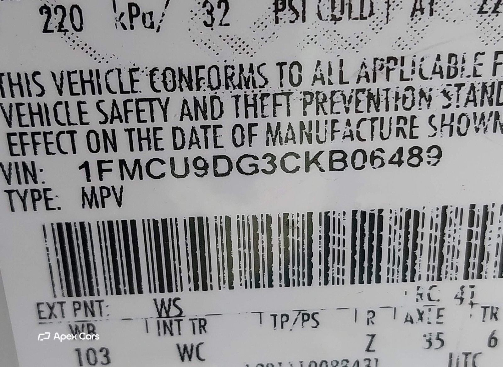Ford Escape 2012