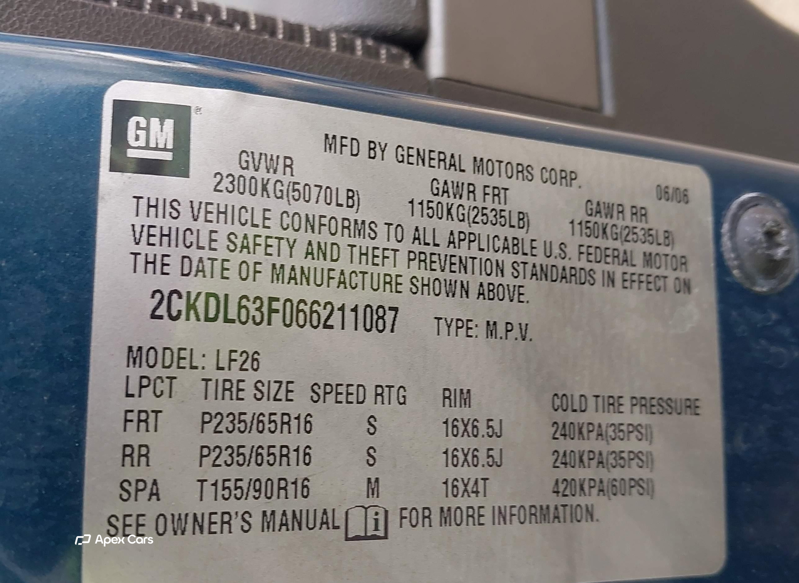 Pontiac Torrent 2006