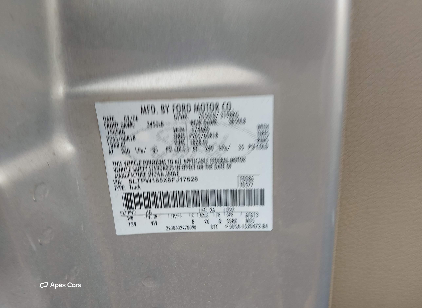 Lincoln Mark LT 2006