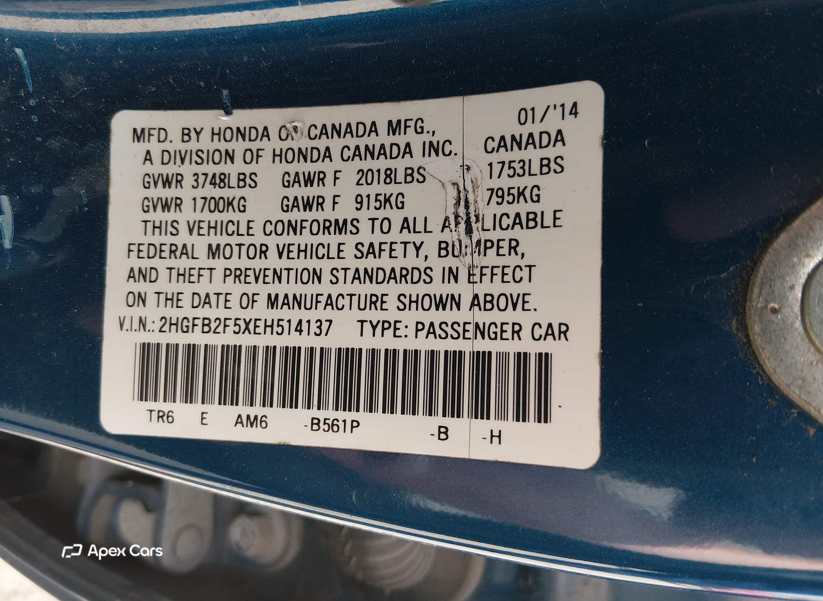 Honda Civic 2014