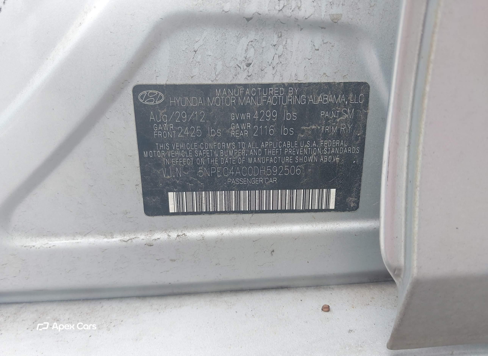 Hyundai Sonata 2013