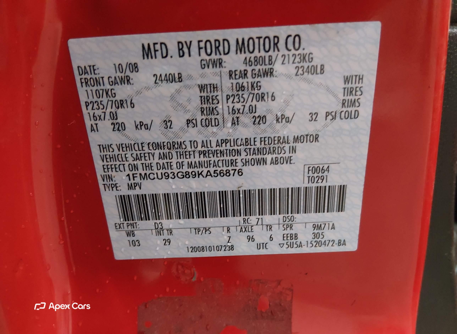Ford Escape 2009
