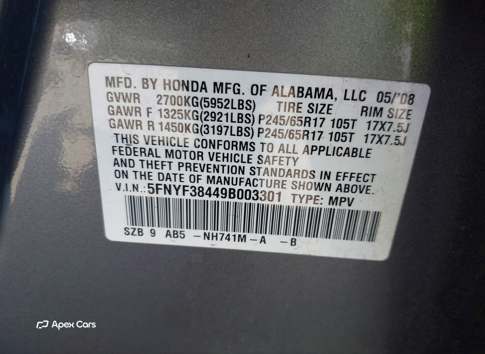 Honda Pilot 2009