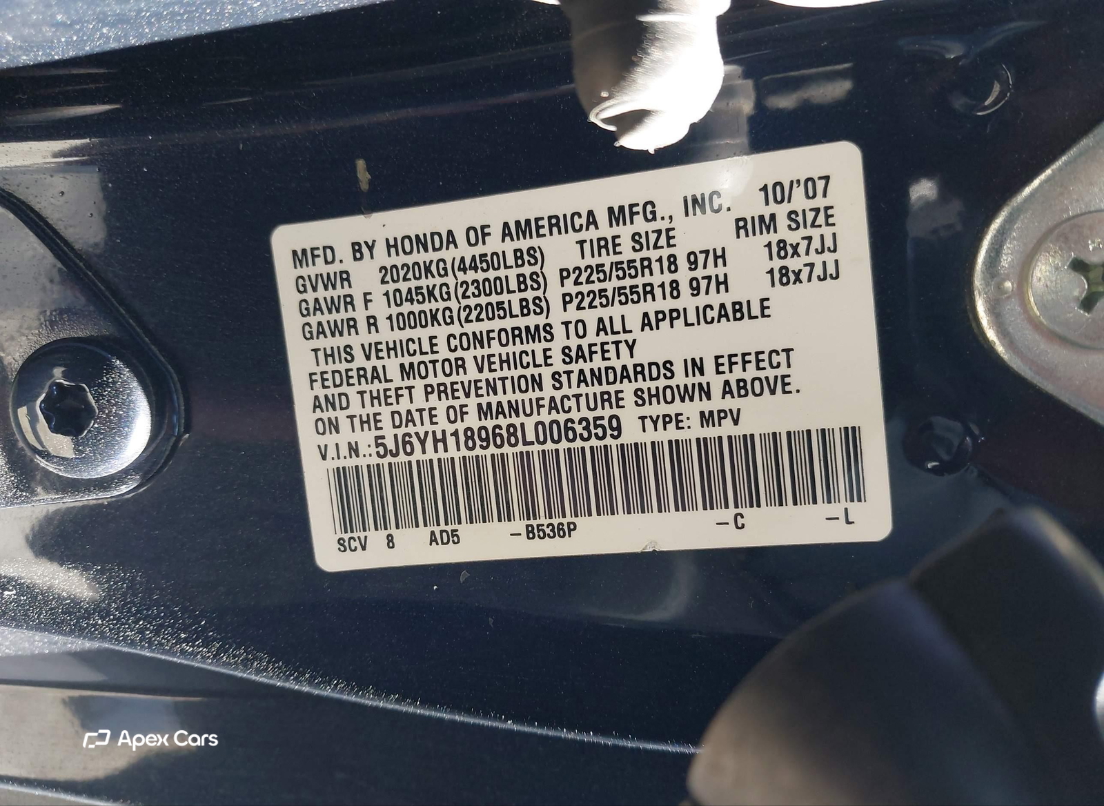 Honda Element 2008