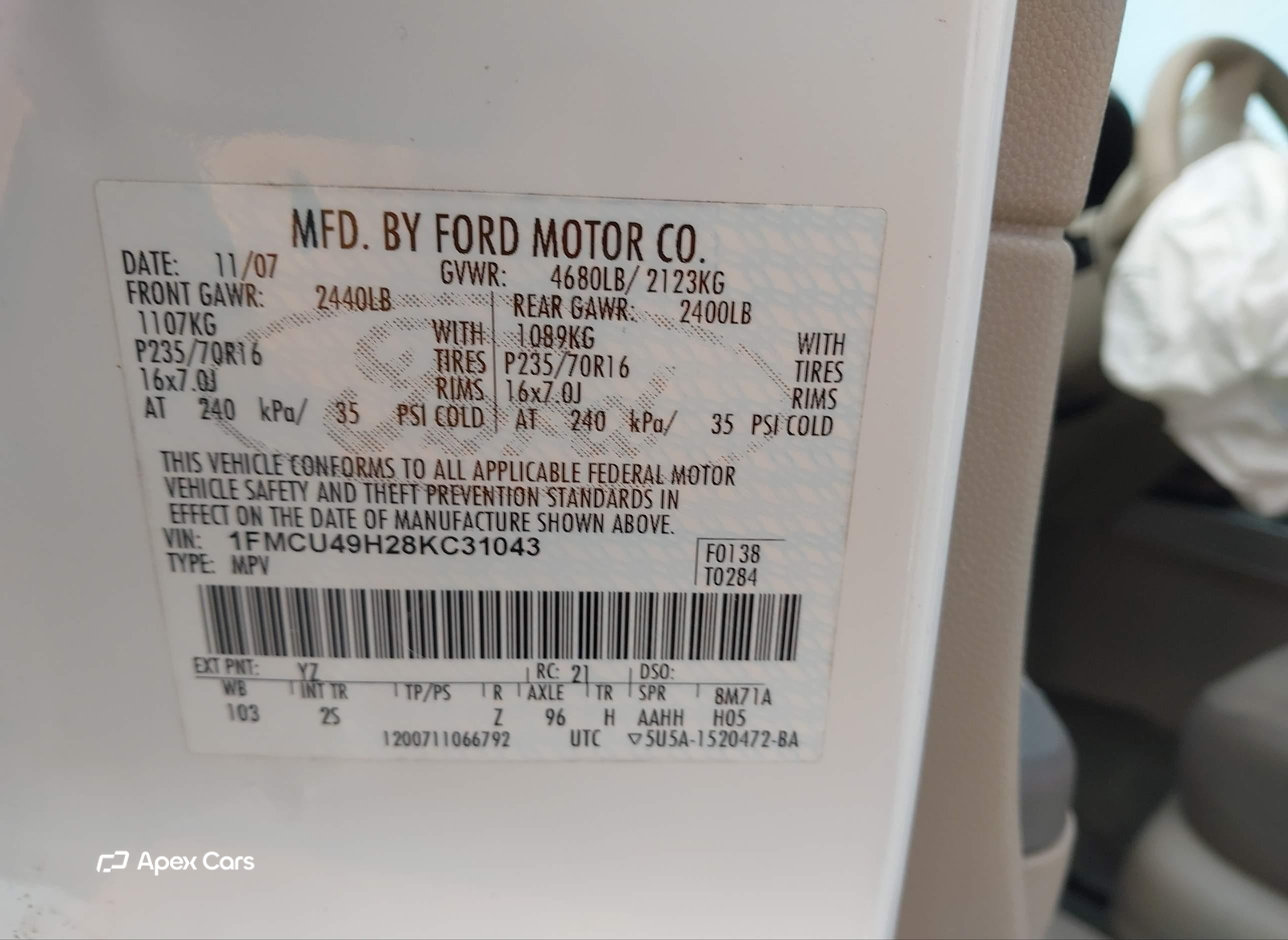 Ford Escape 2008