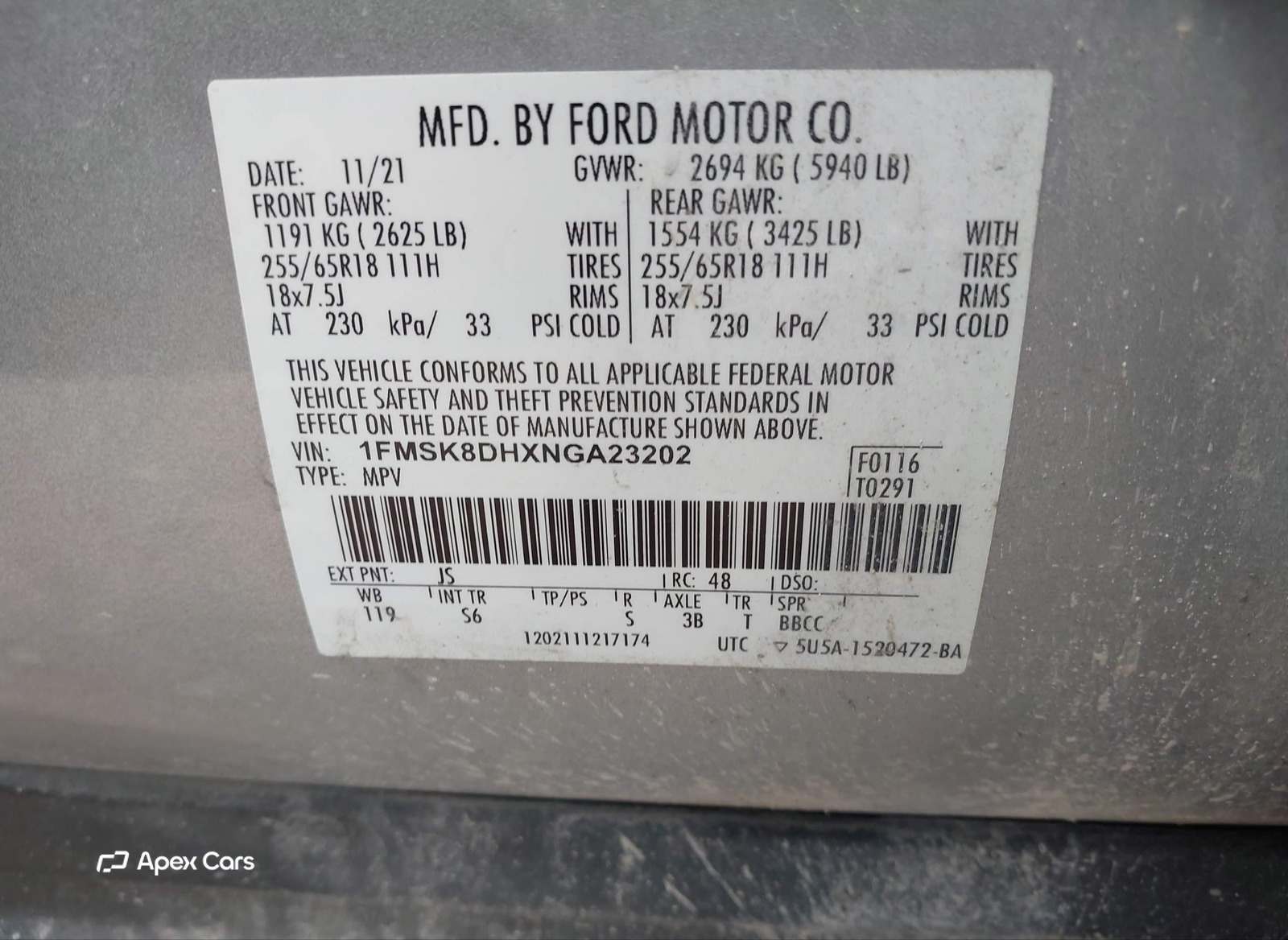 Ford Explorer 2022