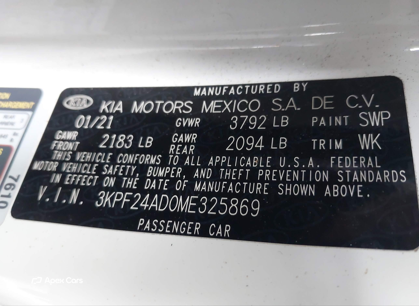 Kia Forte 2021