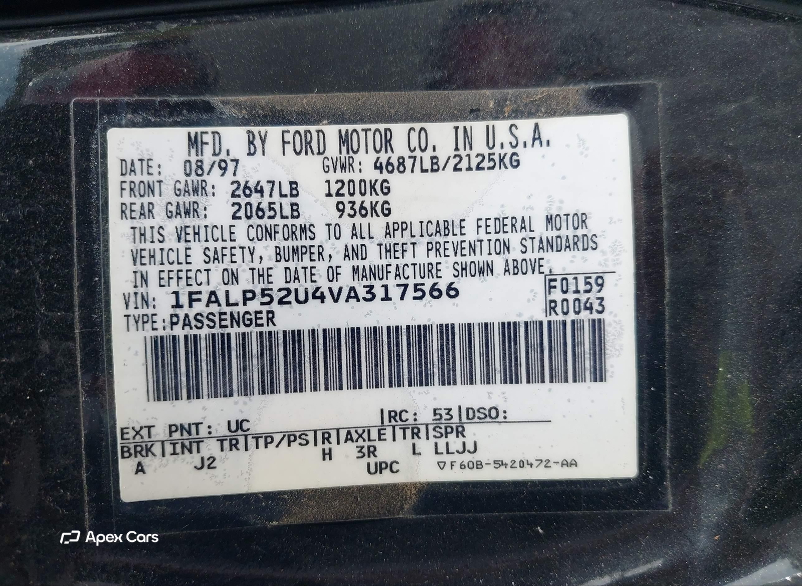Ford Taurus 1997