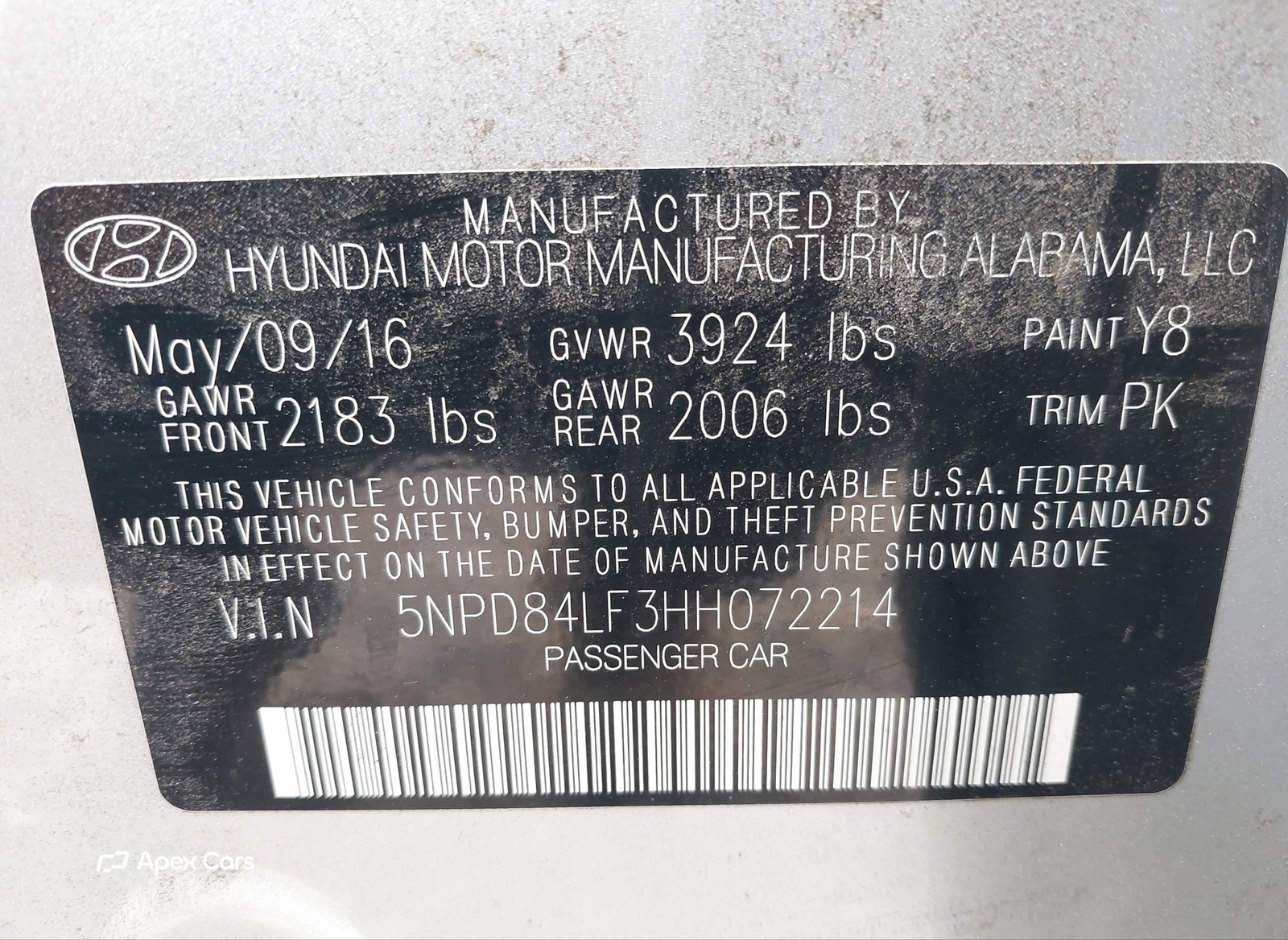Hyundai Elantra 2017