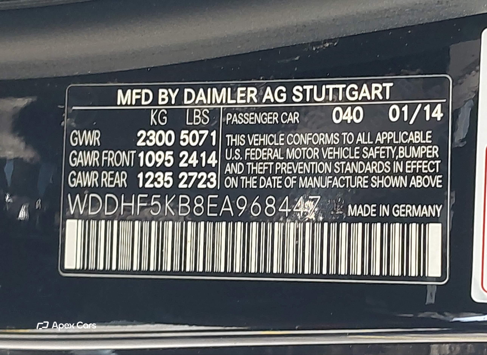 Mercedes-Benz E-klasse 2014
