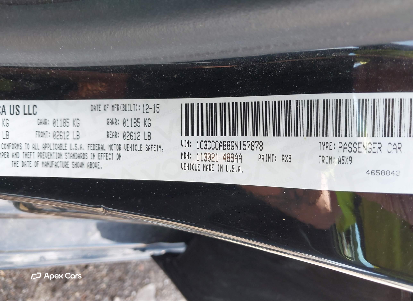 Chrysler 200 2016