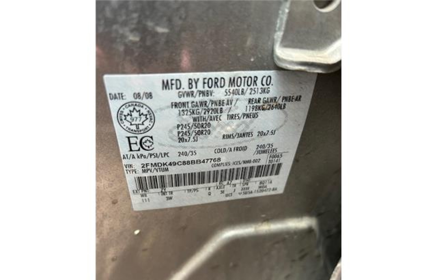 Ford Edge 2008
