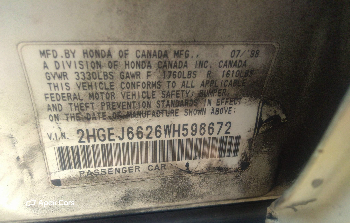Honda Civic 1998