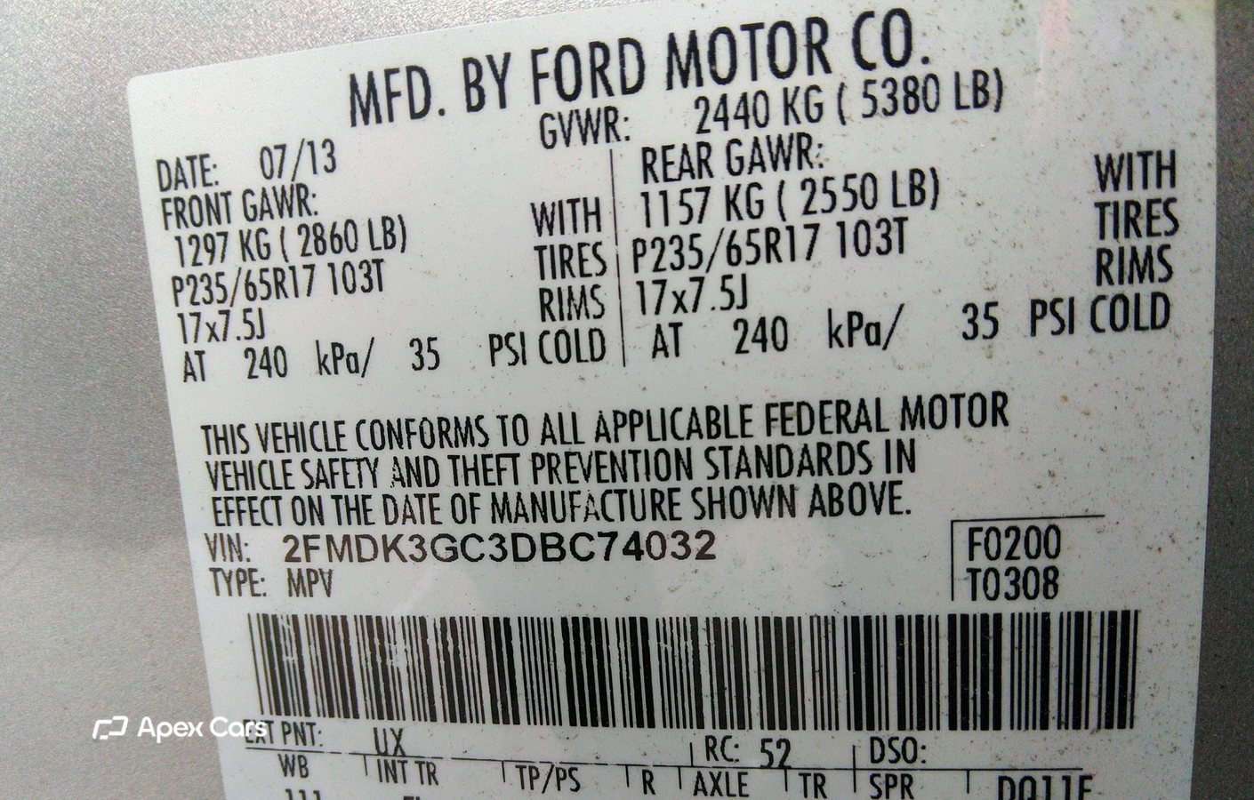 Ford Edge 2013