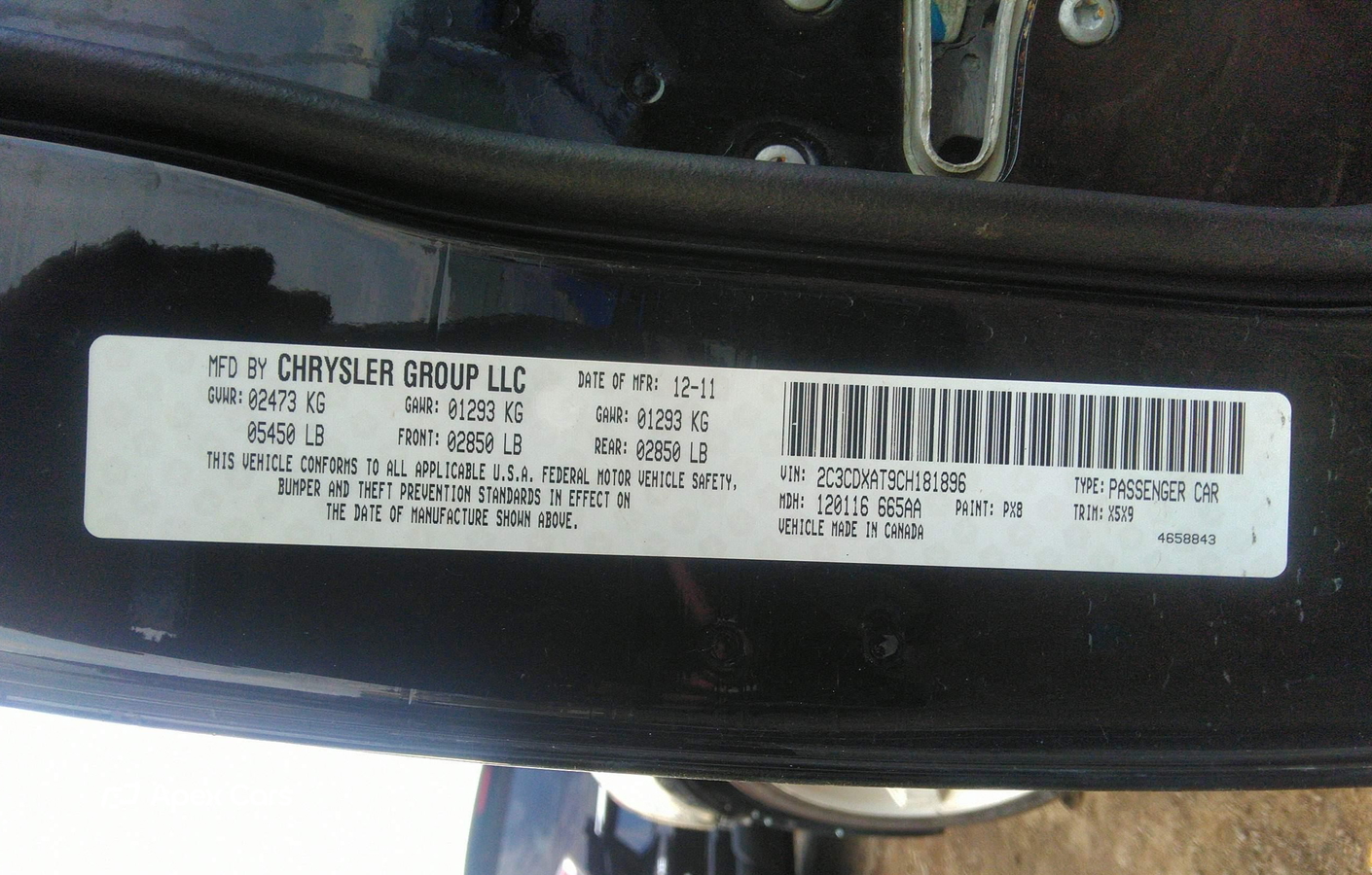 Dodge Charger 2012